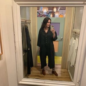 Oversized Ilana Kohn Puff Sleeve Jumpsuit